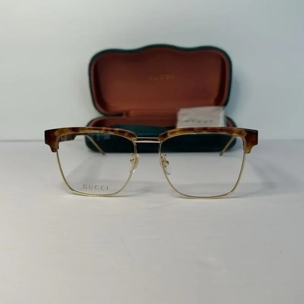 Authentic New GUCCI Men's Opticals GG0605O-30008100-010